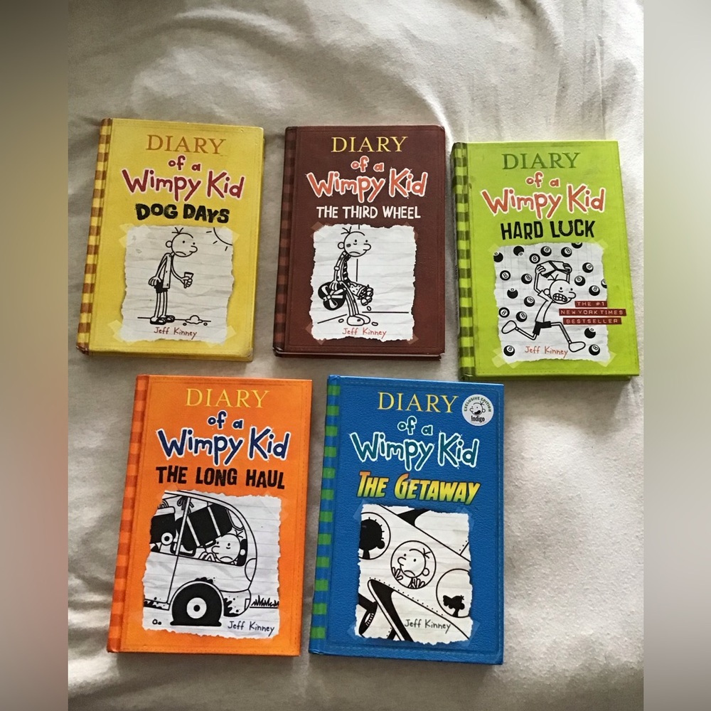Kids Diary of a Wimpy Kid bundle